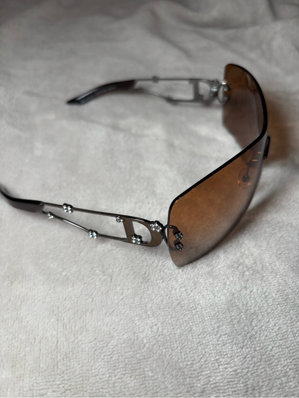 Christian Dior Vintage Sweetest Dior Shield Sunglasses
